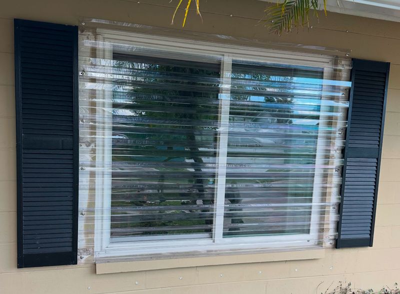 Clear Hurricane Panels